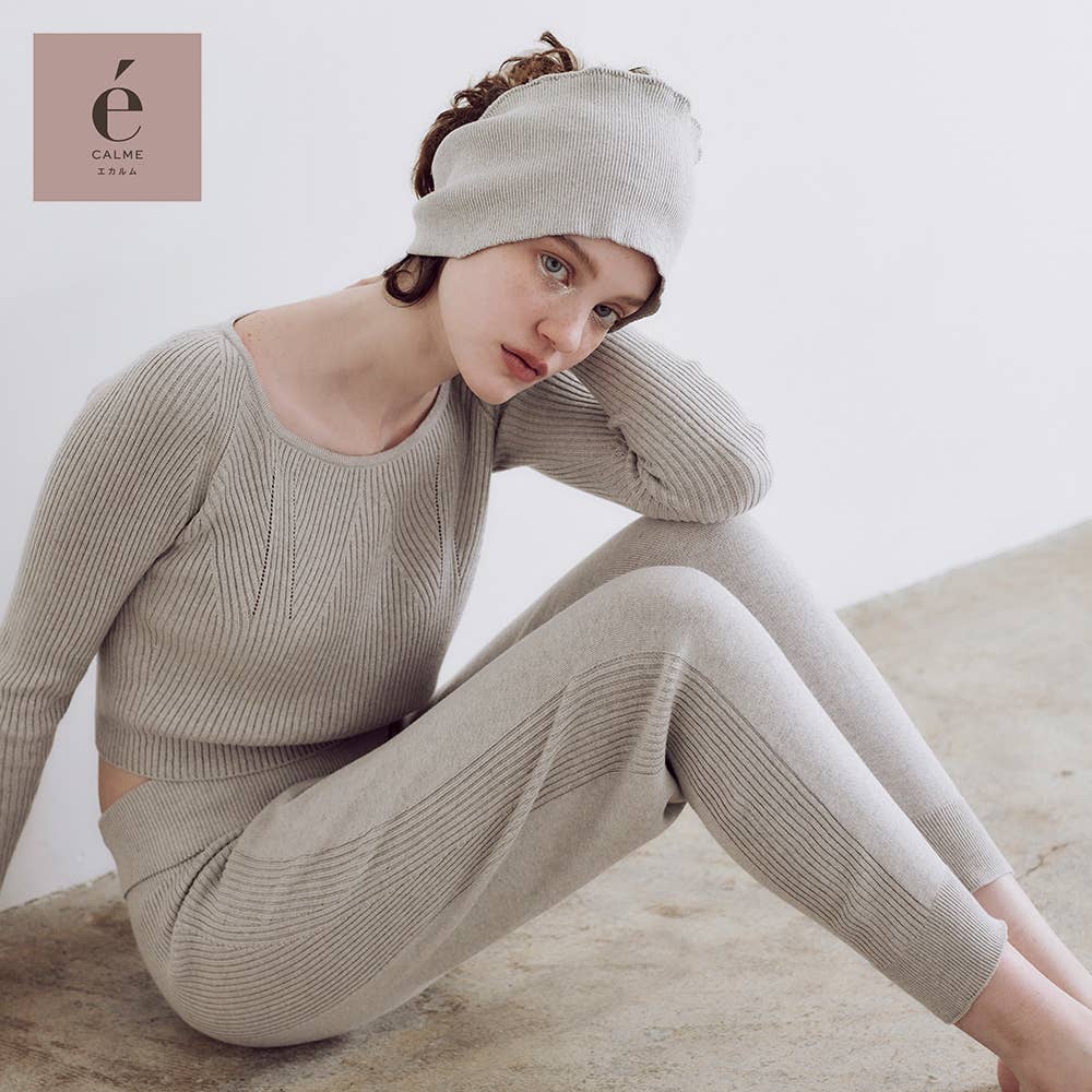 【WHOLE GARMENT】 針織褲